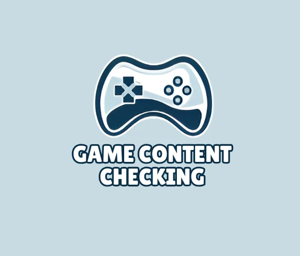 Game content checking for features, updates, details, and changes